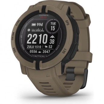 Часы-навигатор GARMIN INSTINCT 2 SOLAR TACTICAL EDITION коричневый