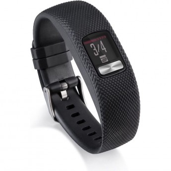Фитнес-браслет (трекер) GARMIN VIVOFIT 4 черный большого размера Фитнес-браслет (трекер) GARMIN VIVOFIT 4 черный большого размера