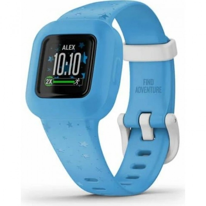 Фитнес-браслет (трекер) GARMIN VIVOFIT JR 3 Blue Stars 010-02441-02