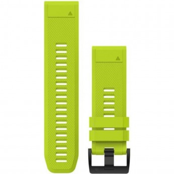 Ремешок для смарт часов GARMIN QUICKFIT BAND 26 MM AMP YELLOW SILICONE