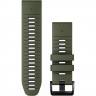 Ремешок GARMIN EPIXPRO (G2) 26MM QUICKFIT MOSS/GRAPHT SILCN BND 010-13281-07