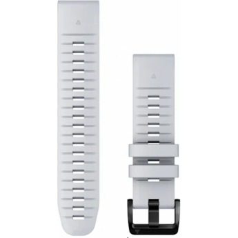Ремешок GARMIN QUICKFIT BAND 22MM WHITESTONE SILICONE WITH MINERAL BLUE HARDWARE
