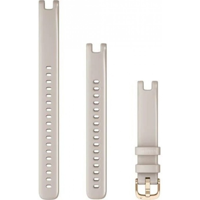 Ремешок сменный GARMIN LILY BANDS (14 MM), LIGHT SAND WITH ROSE GOLD HARDWARE 010-13068-01