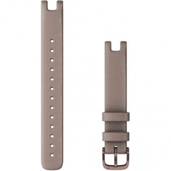 Ремешок сменный GARMIN LILY BANDS (14 MM), PALOMA ITALIAN LEATHER WITH DARK BRONZE HARDWARE