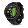 Смарт-часы GARMIN APPROACH S70 (47 мм) с черным керамическим безелем и черным ремешком 010-02746-12